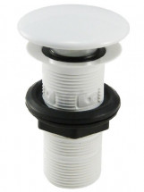 Донный клапан, Artceram, для раковины, цвет-White Matt, с керамической крышкой