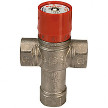 Хромированный термостатический клапан для сантехнических систем 3/4&quot;