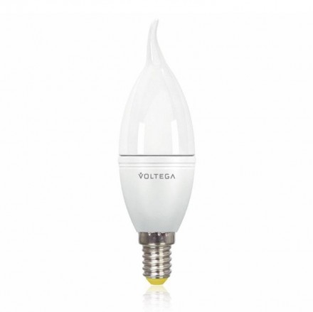 Лампа светодиодная Voltega E14 5.5W 2800К матовая VG2-CW2E14warm5W 8339