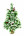 1073252 Ель новогодняя искусственная Christmas (9183-6) 0.9 м заснеженная с рябиной
