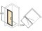 Дверь, Huppe, X1, ширина, мм-1000, высота, мм-1900, тип установки-в нишу, открывание-распашное, цвет фурнитуры-серебро с ярким блеском, материал-стекло, цвет стекла-прозрачный