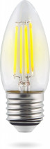 Лампа светодиодная филаментная Voltega E27 4W 4000К прозрачная VG10-C1E27cold4W-F 8335