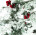1073248 Ель новогодняя искусственная Christmas (9183-2) 0.9 м заснеженная с рябиной