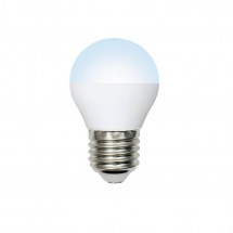 Лампа светодиодная (UL-00003827) E27 9W 6500K матовая LED-G45-9W/DW/E27/FR/NR