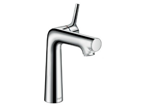 Смеситель для раковины, Hansgrohe, Talis S, тип открывания воды-однорычажный, тип регулирования воды-керамический узел смешивания, отверстия для монтажа-1, высота, мм-220, вынос излива, мм-152, донный клапан-есть, цвет-хром