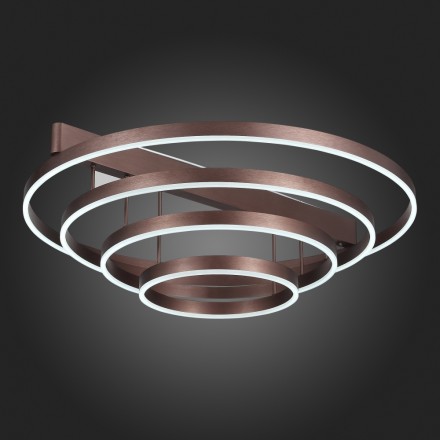 Люстра потолочная светодиодная диммируемая с пультом ДУ ST-Luce Onze SL944.402.04