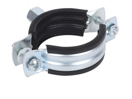Хомут оцинкованный, Walraven, 2S, M8, 20-24 мм, с epdm