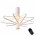 Потолочная светодиодная люстра с пультом ДУ Omnilux Bisacquino OML-18807-180