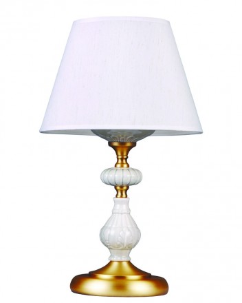 Настольная лампа Lumien Hall Лива 1025/1T-AB-WT