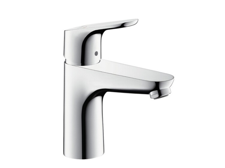 Смеситель для раковины, Hansgrohe, Focus, тип открывания воды-рычажный, тип регулирования воды-керамический картридж, монтаж-горизонтальный (на раковину/столешницу), отверстия для монтажа-1, высота, мм-177, вынос излива, мм-119, тип излива-неподвижный, до