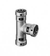 Тройник Megapress с SC-Contur 3/4&quot;x1/2&quot;x3/4&quot;, модель 4218