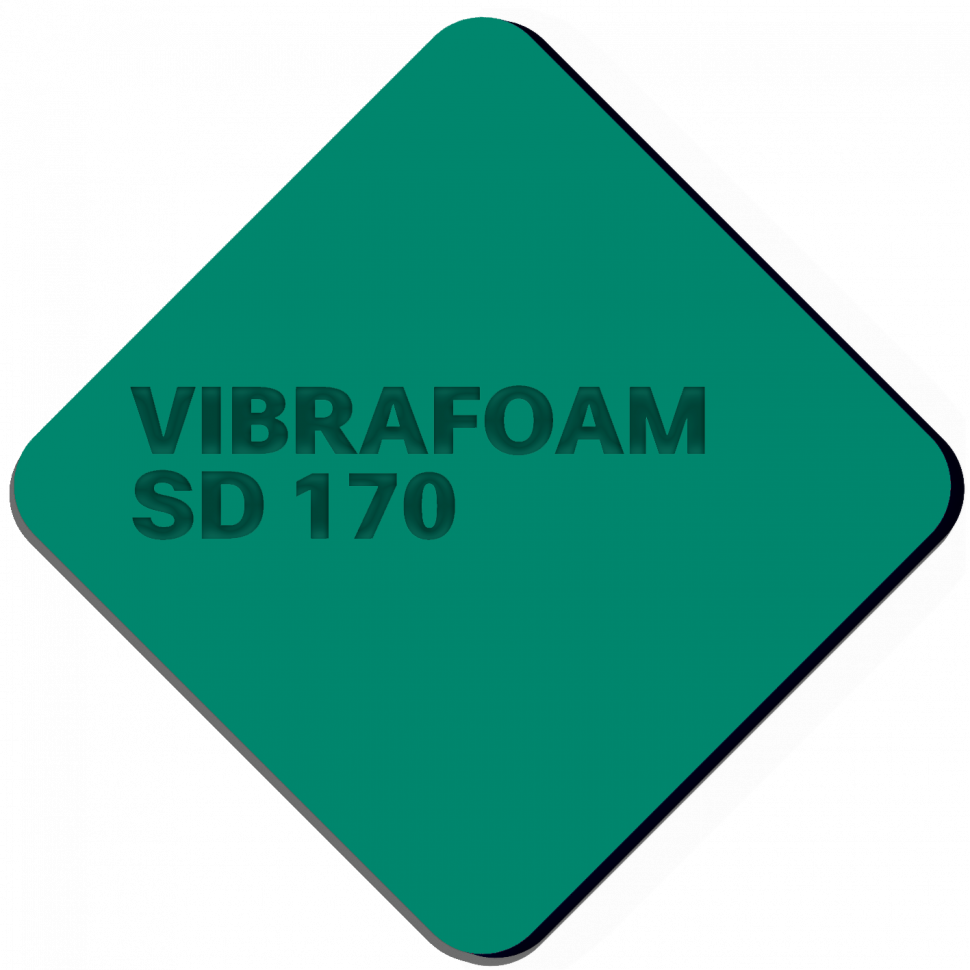 Vibrafoam SD 170 (Тёмно-зелёный) 12,5 мм