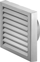 Наружная решетка для настенной установки DN 200 до 500м3/ч для ComfoPipe Plus 200