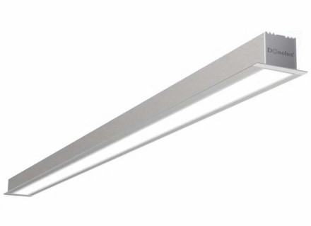 Встраиваемый линейный светодиодный светильник (источник питания в комплекте) Donolux Led line in DL18502M100WW30L3