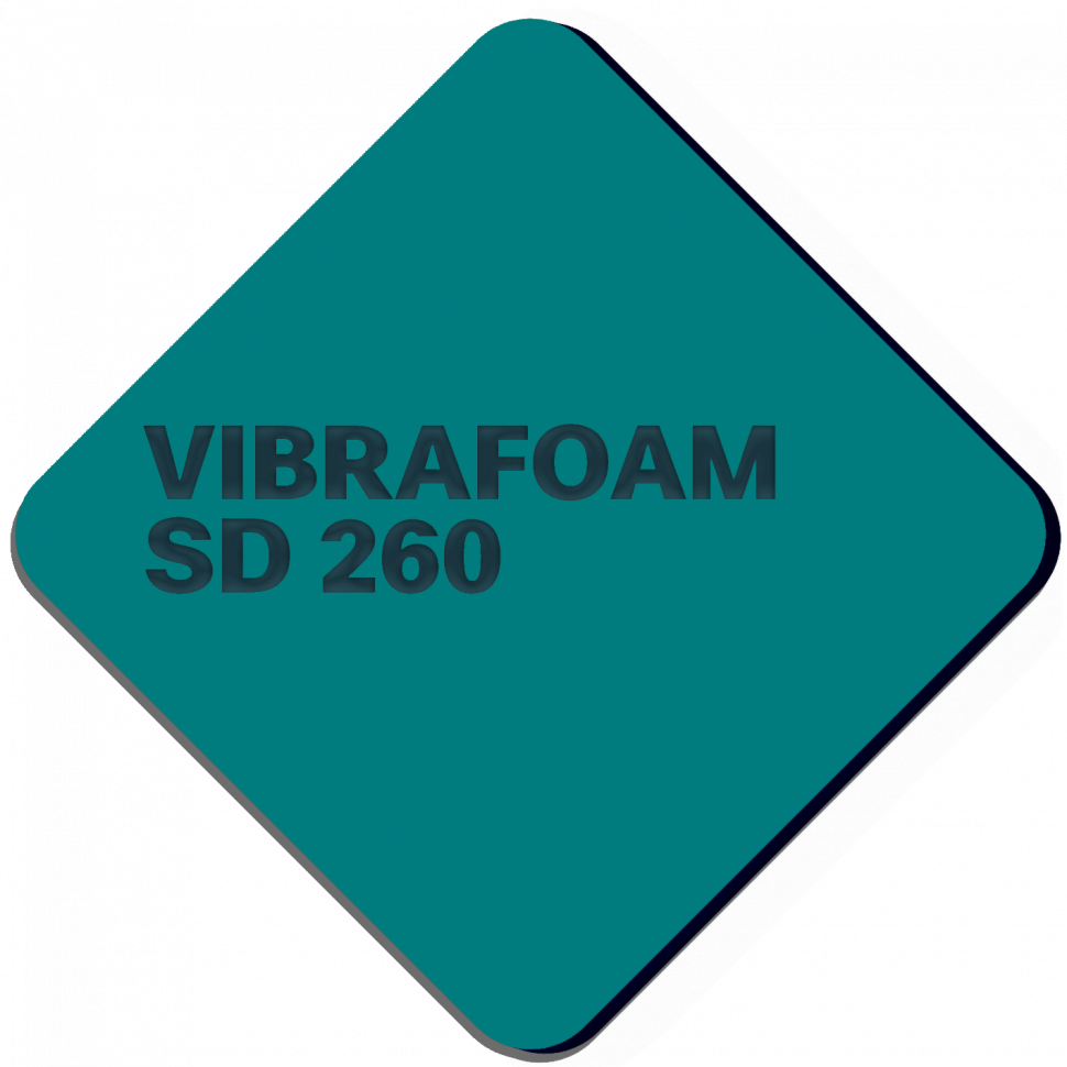 Vibrafoam SD 260 (Бирюзовый) 25 мм