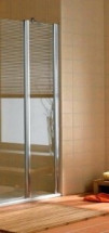 Неподвижный сегмент для двери, Kermi, Atea, ширина, мм-304, высота, мм-1850, цвет профиля-серебристый глянцевый, материал-стекло, цвет-прозрачный с грязеотталкивающим покрытием KermiClean