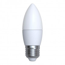Лампа светодиодная E27 7W 4000K(белый свет) матовая Volpe Norma LED-C37-7W/NW/E27/FR/NR картон (UL-00003798)