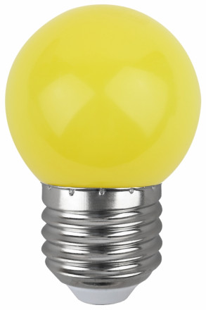 Светодиодная лампа Е27 1W 3000К (желтый) Эра ERAYL45-E27 Р45 (Б0049576)