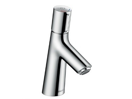 Смеситель для раковины, Hansgrohe, Talis Select S, тип открывания воды-однорычажный, отверстия для монтажа-1, высота, мм-190, вынос излива, мм-97, донный клапан-есть, цвет-хром