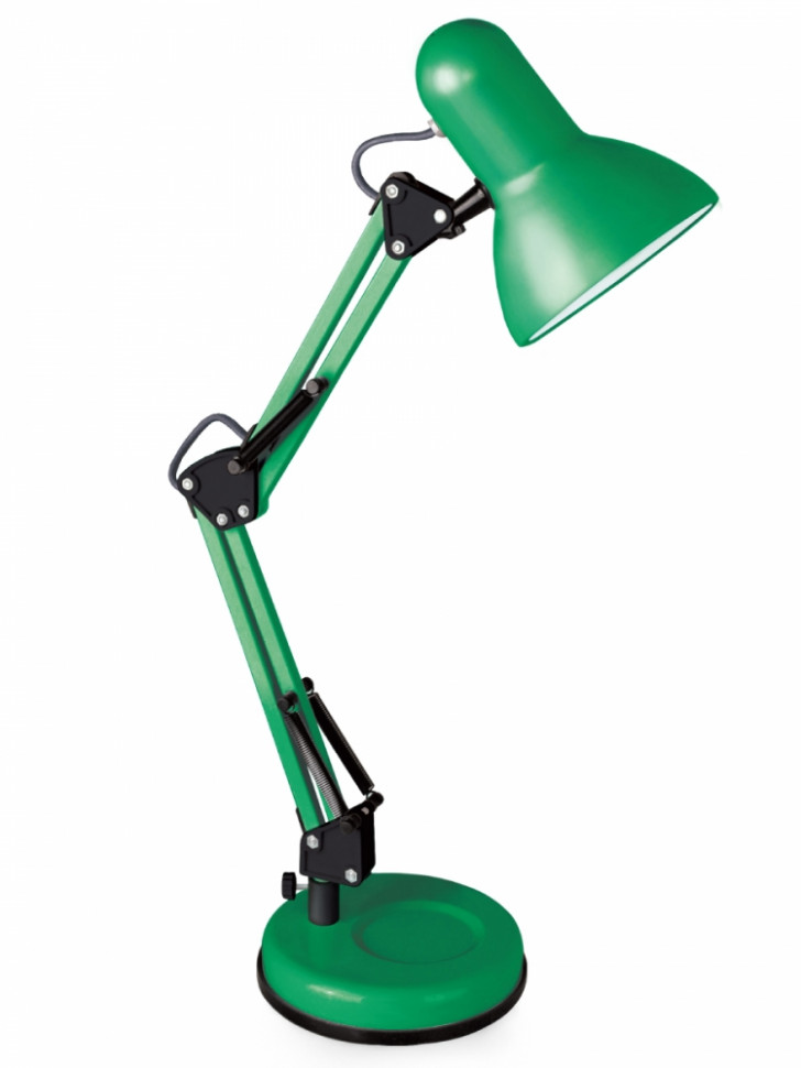 KD-313 C05 зелёный Настольная лампа Camelion 13642