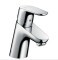 Смеситель для раковины, Hansgrohe, Focus, тип открывания воды-однорычажный, тип регулирования воды-керамический картридж, тип установки-на раковину, отверстия для монтажа-1, высота, мм-167, вынос излива, мм-101, тип излива-неподвижный, донный клапан-есть,