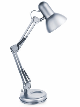 KD-313 C03 серебро Настольная лампа Camelion 13641