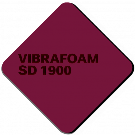Vibrafoam SD 1900 (Бордовый) 25 мм