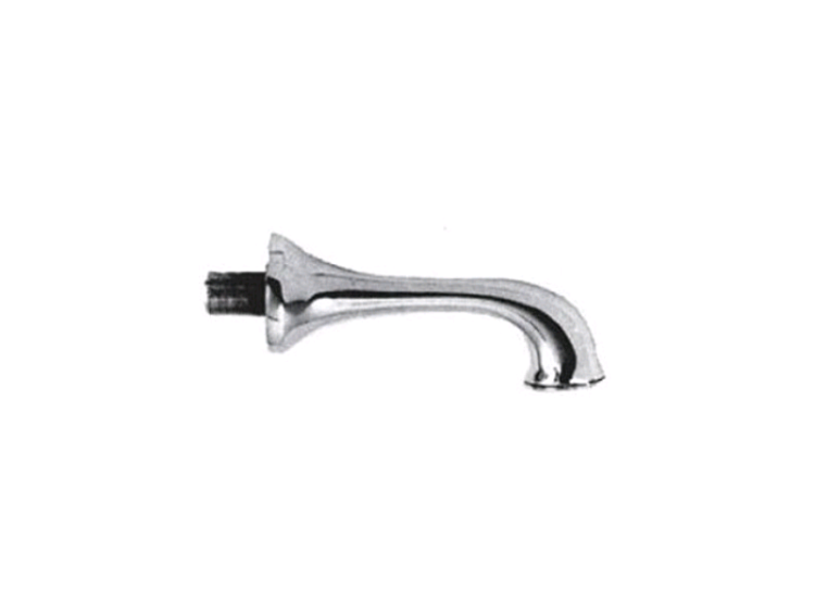 Излив, Nicolazzi, Articoli Vari, тип установки-настенный, вынос излива, мм-160, цвет-Bronze Plated