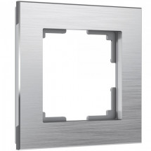 Рамка Werkel Aluminium на 1 пост алюминий WL11-Frame-01 4690389073625