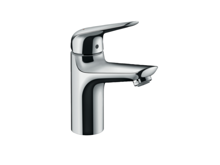 Смеситель для раковины, Hansgrohe, Novus, тип открывания воды-однорычажный, тип регулирования воды-керамический картридж, отверстия для монтажа-1, высота, мм-178, вынос излива, мм-129, донный клапан-есть, тип подводки-гибкая, стандарт подвода воды-3/8", ц