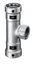 Тройник Megapress с SC-Contur 3/4&quot;xRp1/2&quot;x3/4&quot;, модель 4217.2