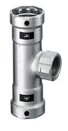 Тройник Megapress с SC-Contur 3/4"xRp1/2"x3/4", модель 4217.2