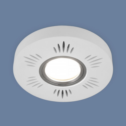 Встраиваемый светильник с LED подсветкой Elektrostandard 2242 MR16 WH белый (a047755)