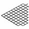Арматурная сетка, Rehau, RM 100, размер ячеек 100 мм x 100 мм, длина 2050 мм, ширина 1050 мм, материал-оцинкованная стальная проволока, диаметром 3 мм