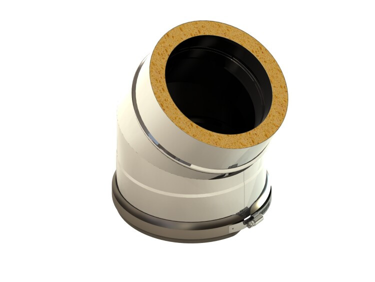 Колено 30°, Jeremias, DW-eco, диаметр, мм-150