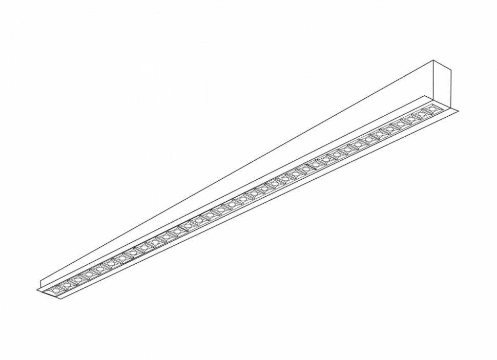 Встраиваемый линейный светодиодный светильник Donolux Eye DL18502M131B48.34.1289B
