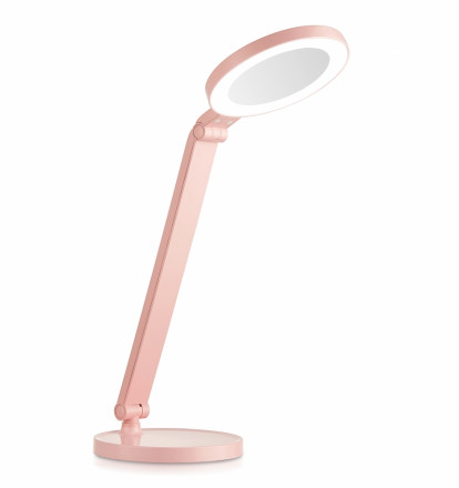 KD-824 C14 розовый Настольный светодиодный светильник с зеркалом Camelion 13525