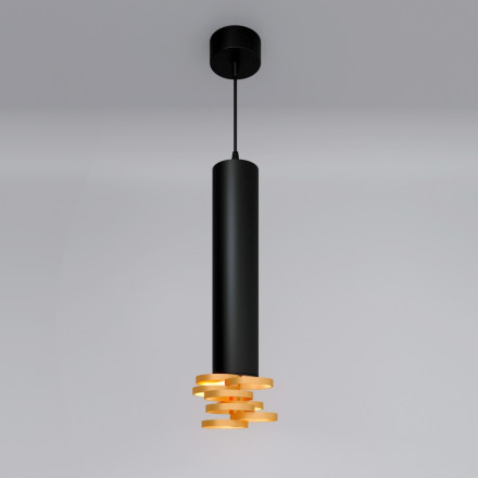 Подвесной светильник Elektrostandard DLN103 GU10 черный/золото (a047750)