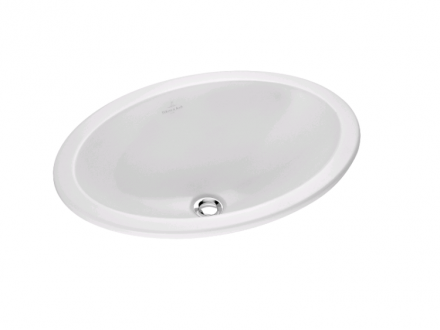 Раковина, Villeroy&amp;Boch, Loop&amp;Friends, ширина, мм-450, глубина, мм-320, высота, мм-150, тип установки-встраиваемый сверху, отверстия для смесителя-отсутствуют, перелив-есть, декор-без декора, материал-санфарфор, цвет-альпийский белый