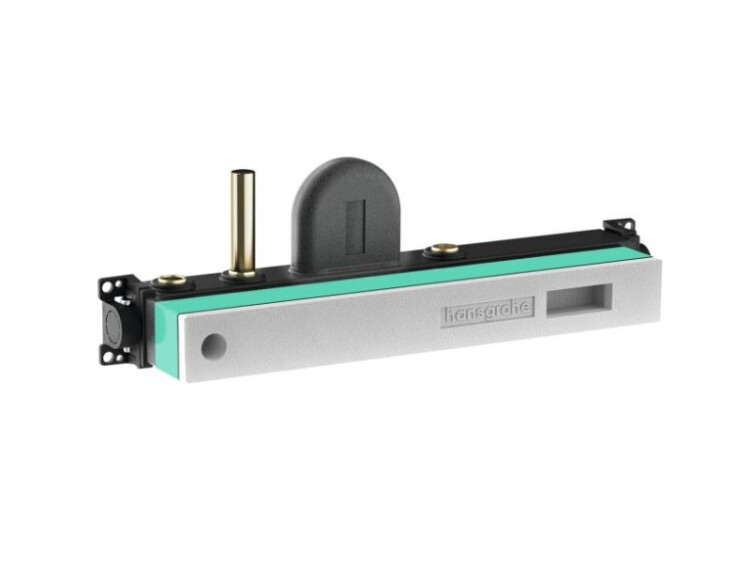 Внутрення часть, Hansgrohe, RainSelect, назначение-для ванны, стандарт подвода воды-3/4", для 2 потребителей, для всех готовых наборов для душа, ванны и для термостата, глубина монтажа,мм-82-118, звукоизолирующий монтаж