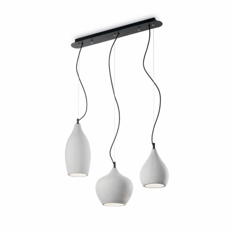 Подвесной светильник Ideal Lux Soft SP3 Cemento