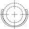 Желоб фиксирующий, Rehau, DN-16/17, длина, мм-3000, материал-сталь оцинкованная, для труб из полиэтилена RAU-PE-Xa