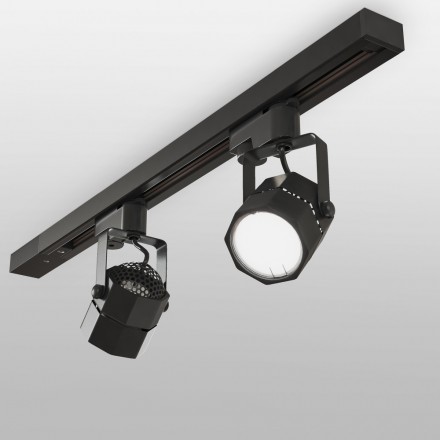 Однофазный светильник для трека Robi Elektrostandard Robi GU10 Черный (MRL 1004) однофазный (a047355)