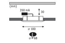 Мебельный светодиодный светильник Micro Line Deco Led 98352