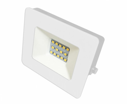 Уличный светодиодный прожектор Ultraflash LFL-1001 C01 белый (LED SMD, 10 Вт, 230В, 6500К) 14127