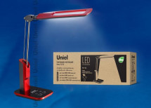 Настольная лампа (09104) Uniel TLD-515 Red/LED/900Lm/2700-6400K/Dimmer