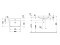 Раковина, Duravit, Happy D.2 Plus, ширина, мм-600, глубина, мм-460, высота, мм-195, отверстия для смесителя-1, перелив-есть, тип перелива-открытый, материал-керамика, крепления в комплекте, цвет-Anthracite Matt, шлифованный вариант, с плоскостью под смеси