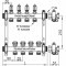 Распределительный коллектор, Rehau, 1&quot;, HKV-D 5, количество контуров-5, выход-3/4&quot; ЕК, нержавеющая сталь