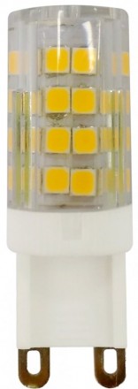 Лампа светодиодная ЭРА G9 3,5W 2700K прозрачная LED JCD-3,5W-CER-827-G9