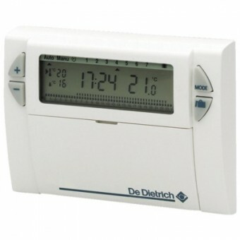 Термостат комнатный, DeDietrich, AD 247, цифровой, программируемый, проводной, диапазон настройки, °C-от 5 до 30, монтаж-наружный